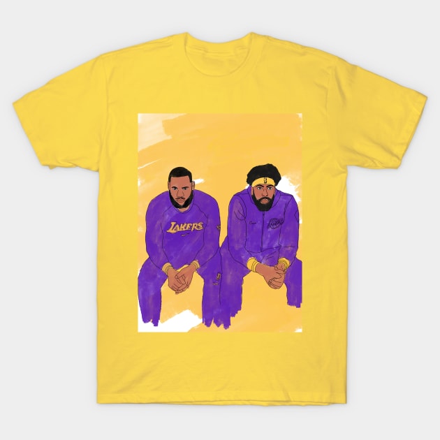 james and davis T-Shirt by Jeronaldo